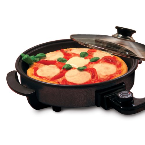 Ellrona Party Pfanne Profi XXL / Zweifache, antihaftbeschichtete Bratfläche / einsetzbar an jedem Ort mit Steckdose / geeignet zum Braten, Dünsten und Kochen – aber auch zum warmhalten von Speisen - 2