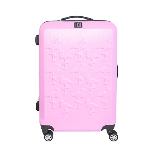 flamingo suitcase