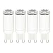 Produktbild 4 x Attralux G9 LED-Kapselbirne / 230V / 2700 Warmweiß / 2.8W entspricht 25W herkömmlicher Lampe / 250 Lumen