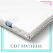 Baby Travel Cot Mattress 119 x 59 x 7.5 CM QUILTED Breathable Antiallergenic - UK Made - ATM-Baby Brand …
