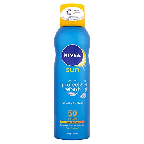 Nivea Sun Protect and Refresh Refreshing Sun Spray High SPF 50 - 200 ml