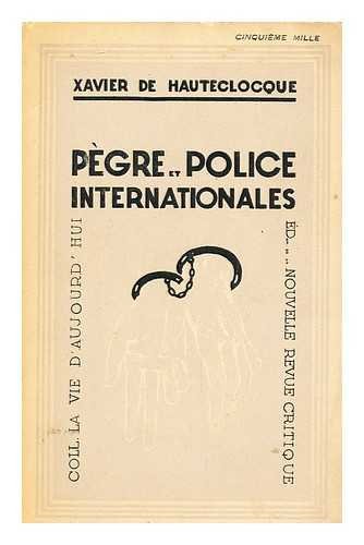 Pegre Et Police Internationales Pegre Et Police Internationales