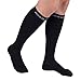 Produktbild Moxie Running Co. Authentic Abgestufte Kompression Socken für Sport, Laufen, und Wiederherstellung, Unisex-Erwachsene, FBA_AC-SO-13JU-020011, Schwarz, Large