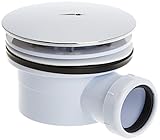 Válvula para plato de ducha The Living Design 910835 Válvula desagüe plato para ducha, Cromo, 90 cm