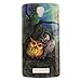 Produktbild ZTE Blade L5 Plus Hülle, Hozor Gemaltes Muster Transparent Kante Silikonhülle Ultra Slim Weich TPU Silikon Kratzfeste Handyhülle Schutz Case Backcover - Lila Eulen