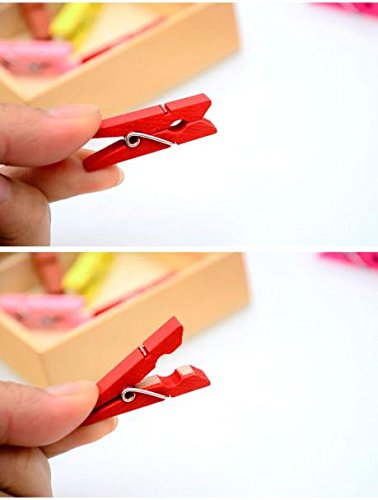 Westeng 50pcs Clips De Fotos De Madera Juego de la ropa mini ropa Clip DIY Craft Memo Papel abrazadera Clips dise  o Tribal 3 5 0 8cm Mix color reviews Westeng 50pcs Clips De Fotos De Madera Juego de la ropa mini ropa Clip DIY Craft Memo Papel abrazadera Clips dise  o Tribal 3 5 0 8cm Mix color