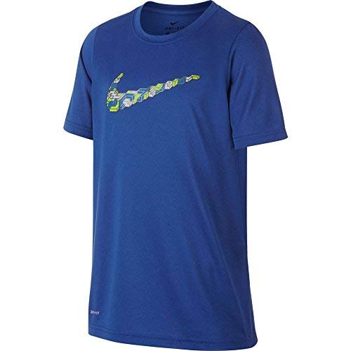 Preisvergleich Produktbild Nike Jungen Dri-FIT Pixel Swoosh T-Shirt, Game Royal, XL