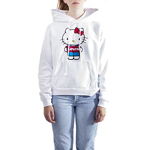 felpa kappa bianca donna