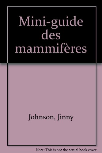 Mini-guide des mammifères