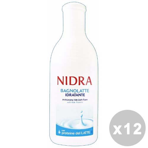 Set Of 12 Palmolive Nidra Bath Milk 750 Ml Soaps And Cosmetics - 