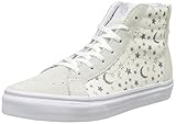  Vans Unisex-Kinder Sk8-hi Zip Laufschuhe, Elfenbein (Star Glitter), 39 EU
