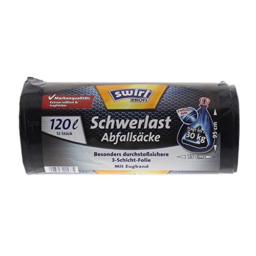 Swirl 4006508215775 Trash Bag – Trash Bags (Polyethylen, schwarz) - 2