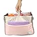 KF Baby Diaper Bag Insert Stroller Organizer, w/ Handle & 2 Attachable Straps