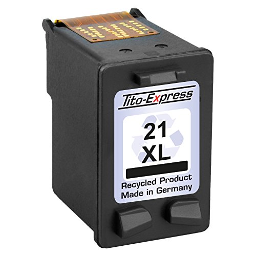 1x Druckerpatrone für HP-21 XL Black Deskjet D1560 F350 F370 F375 F380 F385 F90 F394 F4100 F4135 PlatinumSerie - 2