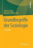 Cover zum Buch Grundbegriffe Der Soziologie
