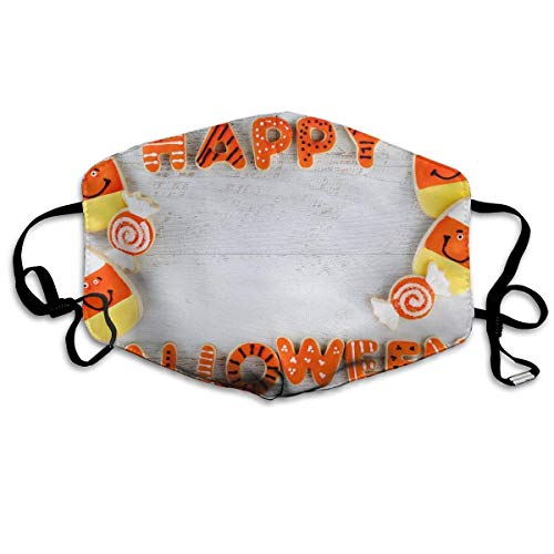 Preisvergleich Produktbild Vbnbvn Unisex Mundmaske,Wiederverwendbar Anti Staub Schutzhülle,Happy Halloween Pattern Mouth Masks Unisex Anti-Dust Flu Washable Reusable Mouth Mask Fashion Design for Girls Women Boys Men