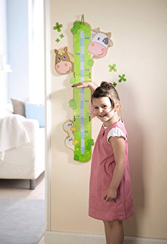 HABA 7629 Messlatte Bauernhof Sperrholz, 91 x 38 cm, grün - 2