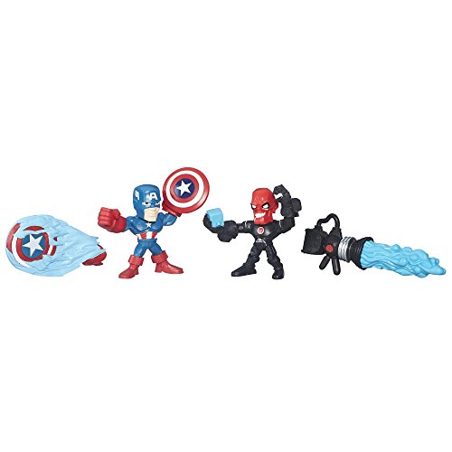 Super Hero Mashers Micro Captain America vs. Iron Skull 2-Pack