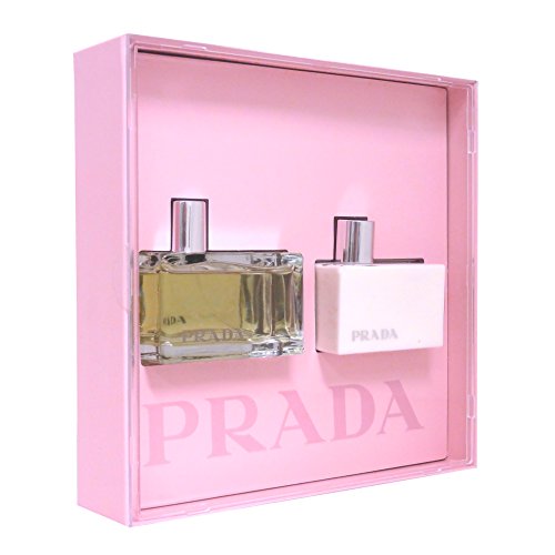 Prada Amber Giftset EDP Spray 80ml + Body Lotion 100ml