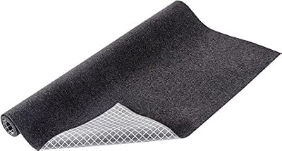 Wenko 50930100 Tapis de Protection Feutre Anti-dérapant, Polyester, Anthracite, 54 x 4 x 4 cm
