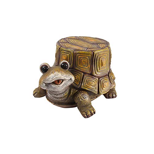 LifeX Cute Children Animal Turtle Chairs Creative Sofa Stools American Cartoon Footstools Resin Changing Shoes Bench Children's Room Seat Adult Makeup Chair (Size : S)