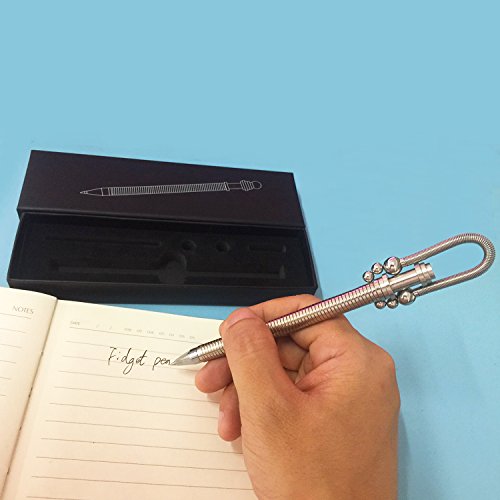 WAWJ Magnetic Fidget Pen Metal Zappeln Spielzeug Stift Bleistift Toys Think Ink Pen - 6