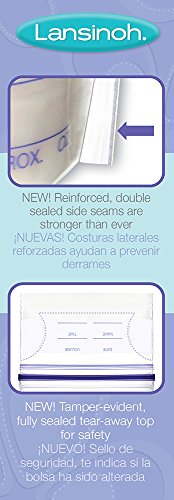 Lansinoh Milch Aufbewahrungstaschen – 25 Pack - 9