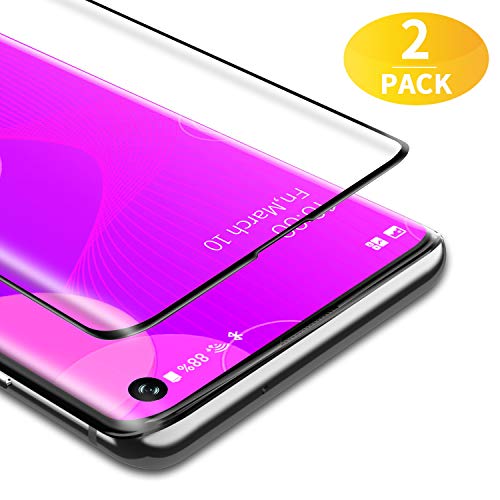 BANNIO Protector de Pantalla Samsung Galaxy S10,[2 Unidades] 3D Cobertura Completa Cristal Templado para Samsung Galaxy S10 con Kit de Instalación,9H Dureza,Sin Burbujas