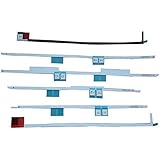 OLVINS LCD-skärm självhäftande tejp klistermärken remsor kit kompatibel med iMac 27 tum A1419 27-tums år 2012 2013 2014 2015