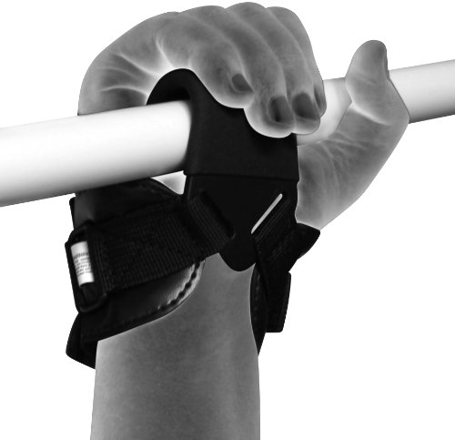 RDX Krafttraining Zughilfen Latzughilfe Gewichtheben Klimmzughaken Handgelenkstütze - 2