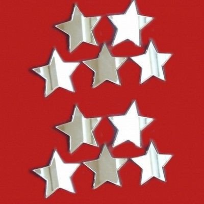 10 x Sterne Spiegel – 5 x 5 cm - 2