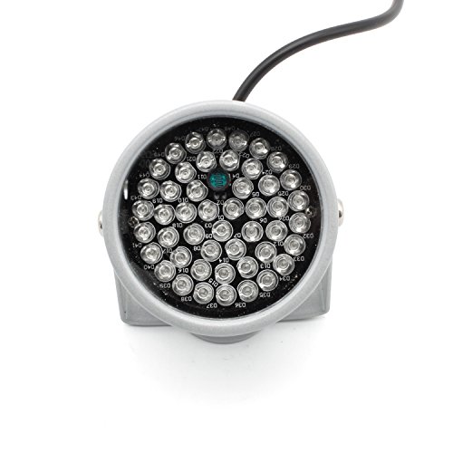 BAODE LED IR Scheinwerfer Überwachungs Nachtsicht f.Überwachungskamera CCTV 60°8W Scheinwerfer+Netzteil 7706 - 3