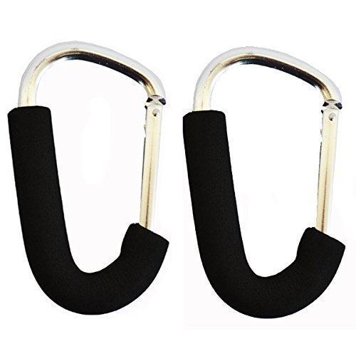 Wholesale Solutions Ltd® - Coloured Buggy Clips Large For Pram Pushchair, Shopping Secure Hooks