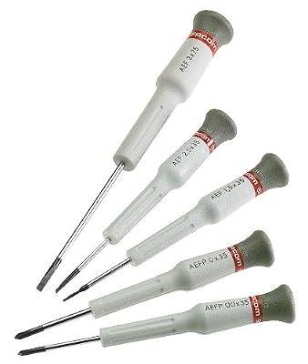 Facom MT.J5PG Jeu de 5 tournevis de précision