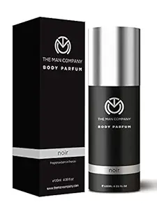 The Man Company Body Perfume For Men - Noir | No Gas Deodorant | Body Spray For Men | Long Lasting Fragrance -120ml