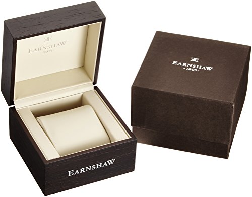 Thomas Earnhshaw Men's Cornwell Sweep Second Retrograde Quartz Watch with Green Dial Analogue Classic Display and Green Leather Strap ES-8060-02