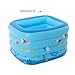 Produktbild PRIDE S Baby Schwimmbad Quadrat Vier - Ring Aufblasbare Säugling Säugling Baby Schwimmbad Spiel Schwimmbad Schwimmen