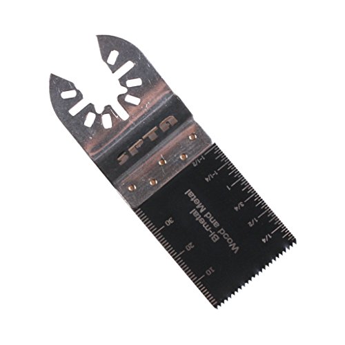 SPTA 14tlg Sägeblätter Sägeblattsortiment Multifunktionswerkzeug Multitool Zubehor für Fein Multimaster und Bosch Black und Decker Genesis Bosch Dremel Ridgid Ryobi Makita Milwaukee Dewalt Chicago Stainley Skil Haussmann Craftsman Multitool - 6