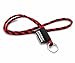Produktbild Original Lanyards® Leis Label Schlüsselband, Schlüsselanhänger - rot/schwarz