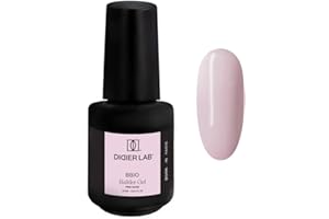 DIDIER LAB BBIO Gel Constructor Uñas en Botella - Pink Mask - Fórmula Limpia libre de HEMA y TPO - Builder Gel Uñas Autonivelante - Gel de Uñas UV LED para Fortalecer - 15ml