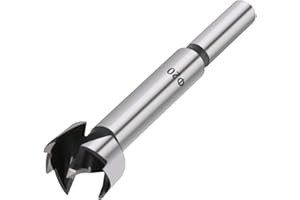 Vearter Broca de barrena Forstner de 20 mm, sierra de orificio de bisagra para carpintería, corte de vástago redondo con punta de carburo para bisagra, madera contrachapada, MDF, herramienta CNC