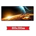 Produktbild IGIRC Mauspad,Interstellar war Speed Gaming Mouse pad,800X300mm Mousepad,Extended XXL Large Mousemat with 3mm-Thick Base,for notebooks, PC, C