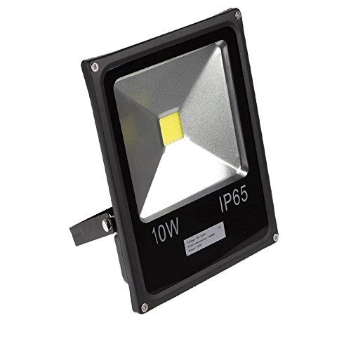 Preisvergleich Produktbild Construco LE 10W=100W Ultraheller LED Fluter Flutlicht, LED Flutlichtstrahler Strahler Scheinwerfer, Kaltweiß