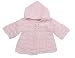Babytown Baby Girls Hooded Chunky Crochet Knitted Cardigan Jumper (0-3 MONTHS, PINK 16C536)