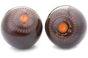 DRAKES PRIDE BROWN HI-DENSITY DELUXE CROWN GREEN BOWLS**