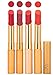 RythmX Creamy Matte Lipstick Combo (Valentino Red, Plum Orange, Red) Set of 4 Lip Colors RS.499.00