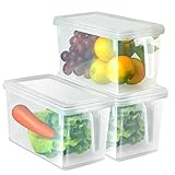 Organizador de alimentos HapiLeap para cocina/congelador, contenedor...