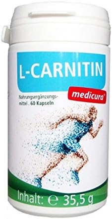 Medi Cura 6x L-Carnitine – 60 Capsules – 35.5 g