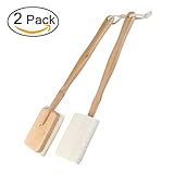 NUOLUX Bath Body Shower Spa Back Brush with Long Handle 2pcs