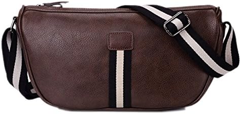 MeiliYH New Men's PU Leather Casual Shoulder Bags Fashion Minimalist Mini Messenger Backpack for Men